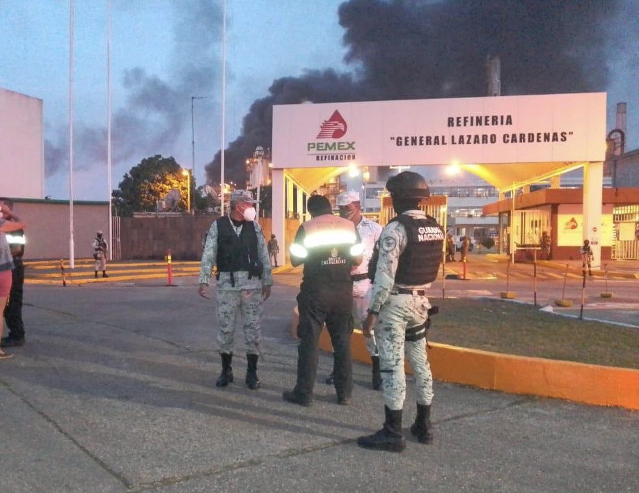 El incendio fue sofocado cerca de las 1:00 horas de este jueves El incendio fue sofocado cerca de las 1:00 horas de este jueves