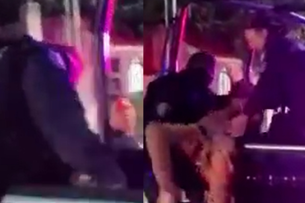 El video muestra el abuso policiaco en Tulum