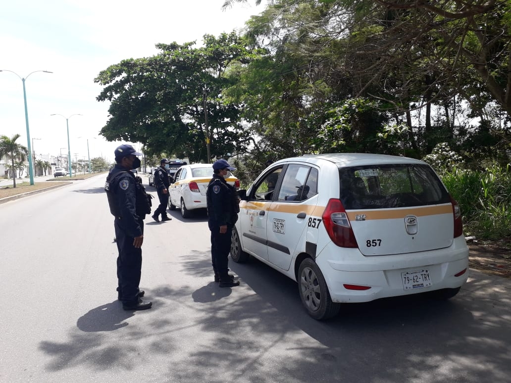 El filtro se instaló a la altura de un conocido cementerio en donde llegaron alrededor de seis agentes El filtro se instaló a la altura de un conocido cementerio en donde llegaron alrededor de seis agentes