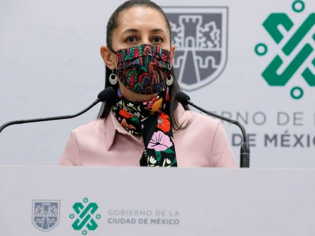 Claudia Sheinbaum, informó que la CDMX está a un punto de poder pasar al Semáforo Epidemiológico Amarillo por COVID-19