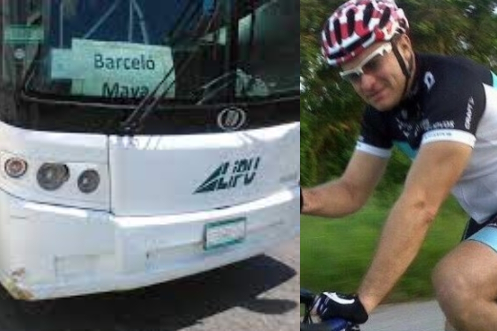 El ciclista fue atropellado en 2017 El ciclista fue atropellado en 2017