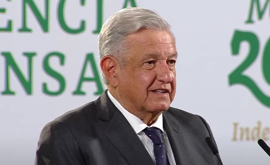 AMLO, durante su conferencia de prensa matutina