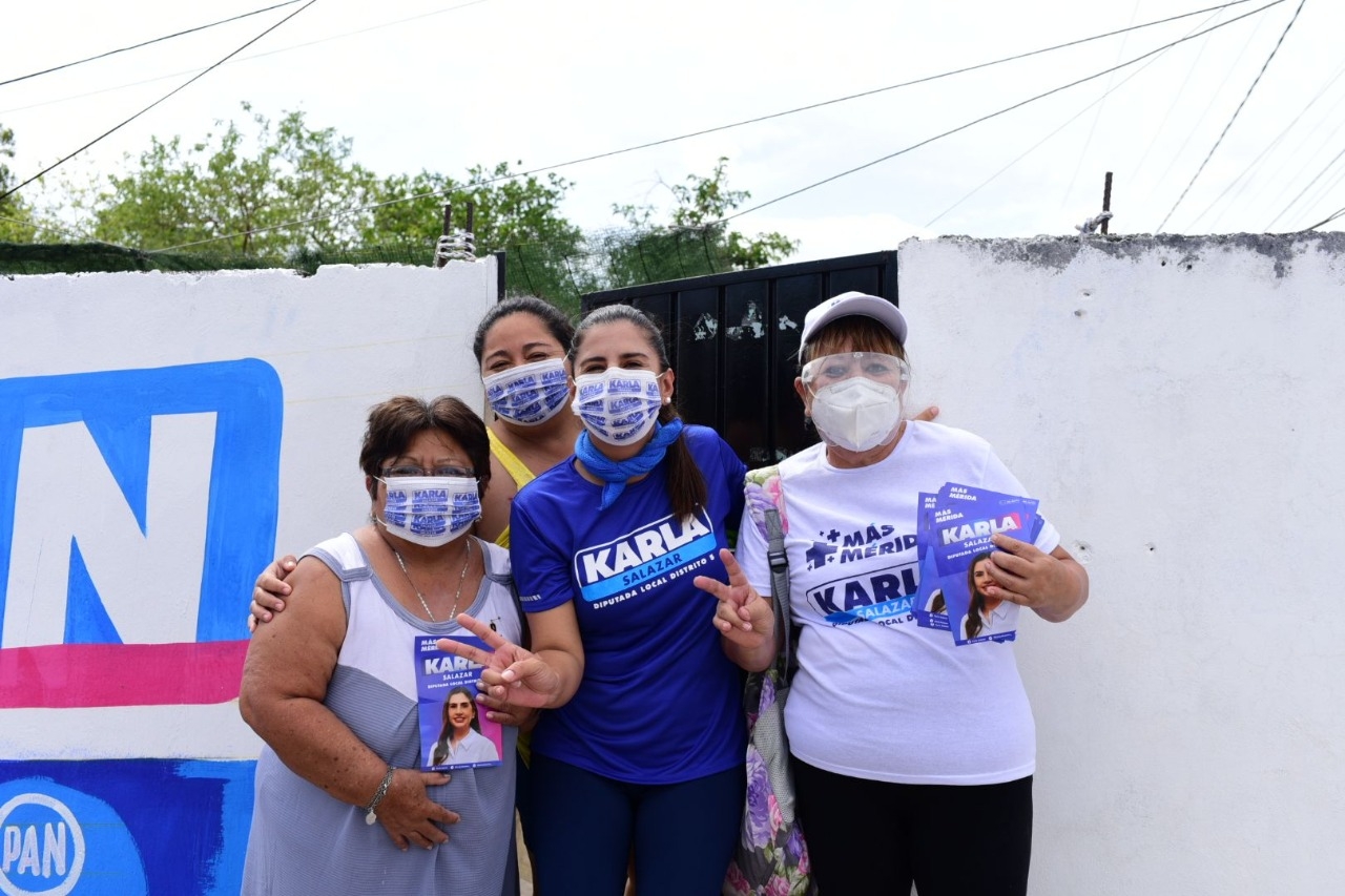 Karla Salazar apuesta por una Mérida más participativa Karla Salazar apuesta por una Mérida más participativa