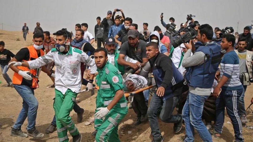 Unos 40.000 palestinos han abandonado sus hogares, según la Oficina de Coordinación de Asuntos Humanitarios de la ONU por el conflicto entre Palestina e Israel