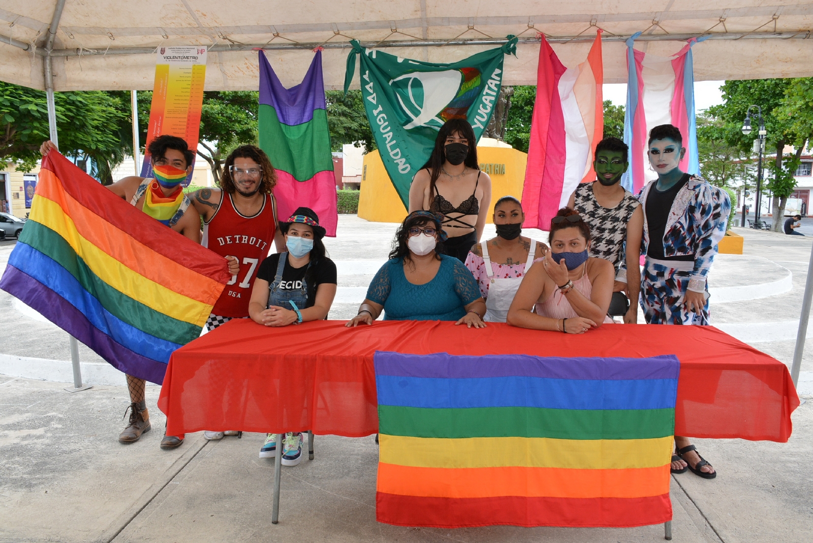 En el Día Internacional contra la Homofobia, la Transfobia y la Bifobia los colectivos no tienen programado ningún evento presencial