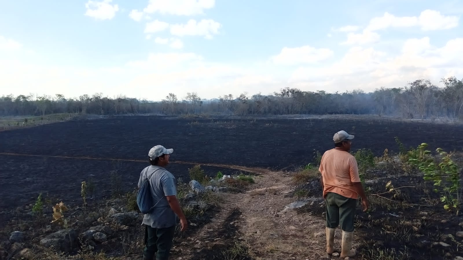 Los involucrados llegaron a un acuerdo para reparar los daños tras el incendio Los involucrados llegaron a un acuerdo para reparar los daños tras el incendio
