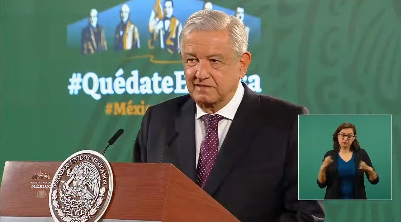 El jefe del Ejecutivo Federal espera que pronto se regrese a clases