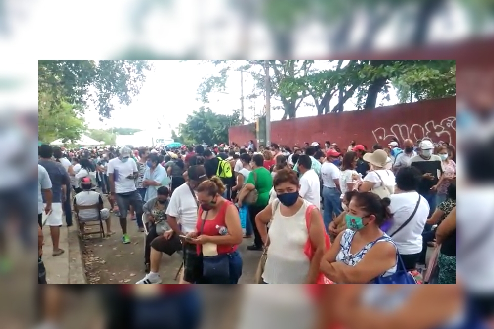 Las personas no respetan la sana distancia Las personas no respetan la sana distancia