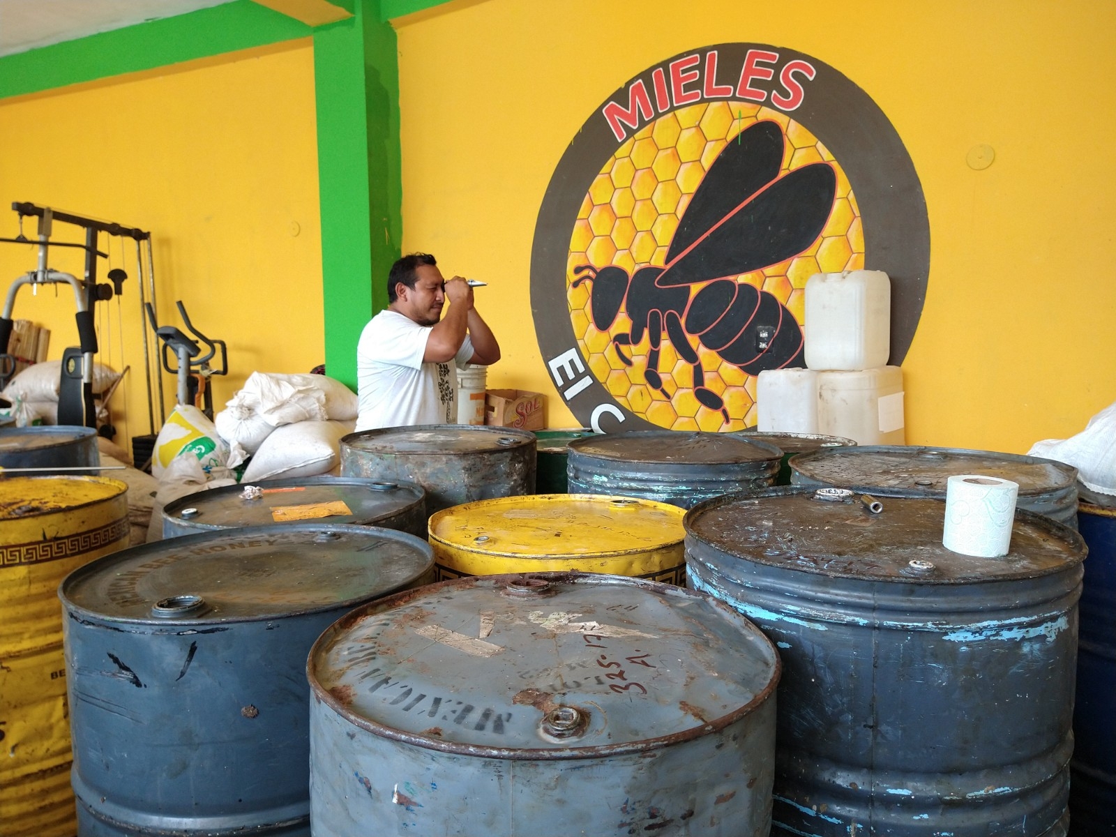 El precio de la miel actualmente ronda los 55 pesos el kilo