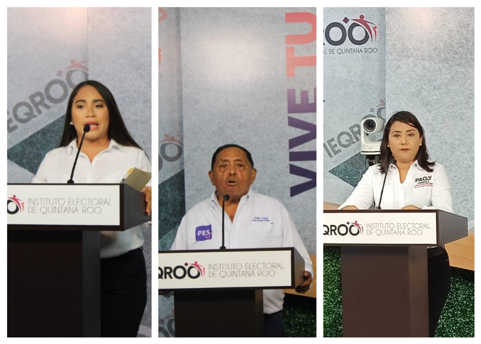 Las candidatas dedicaron gran parte de sus intervenciones para atacarse entre sí