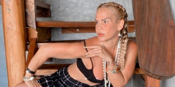 La cubana mostró que sí sabe divertirse
