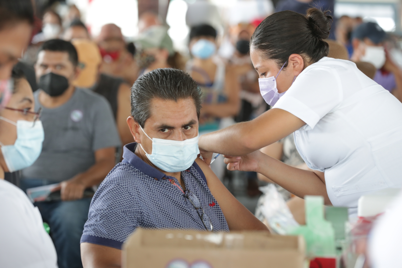 Las autoridades de salud han tenido contratiempos en la vacunación de la población