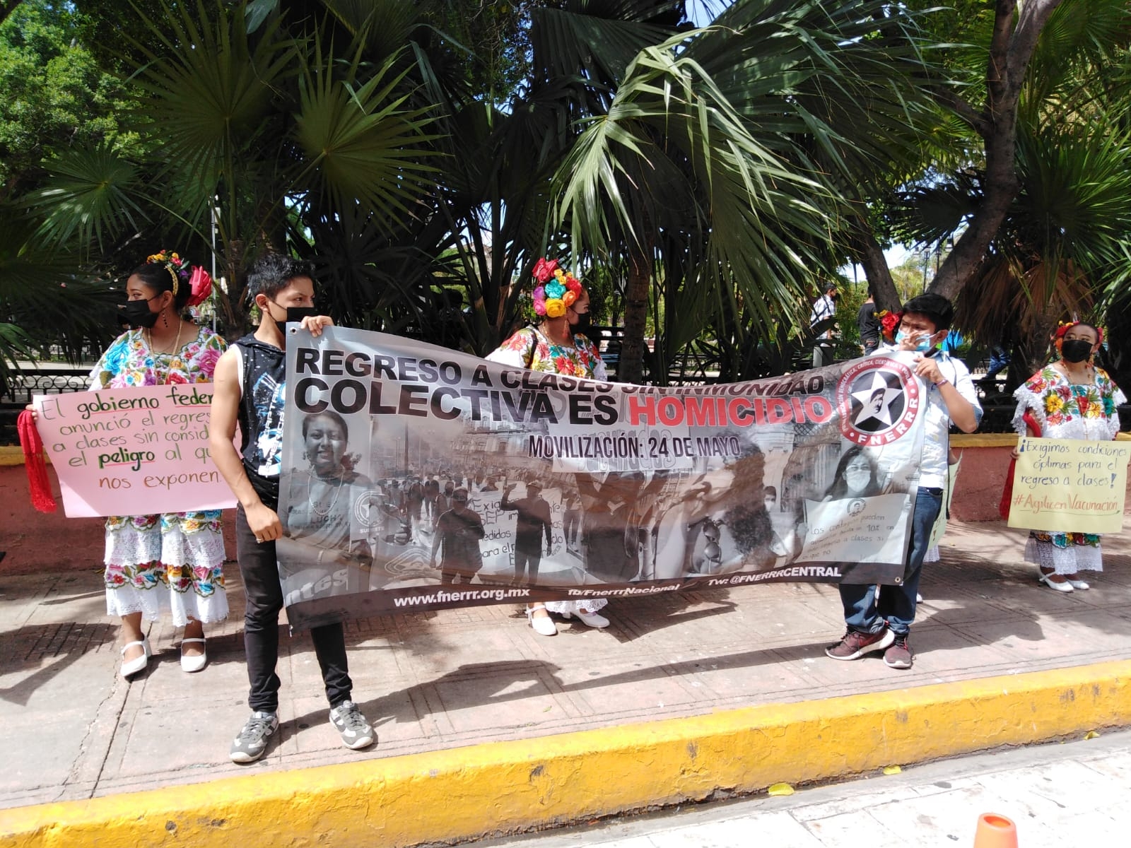 Los jóvenes forman parte de la Federación Nacional de Estudiantes Revolucionarios Los jóvenes forman parte de la Federación Nacional de Estudiantes Revolucionarios