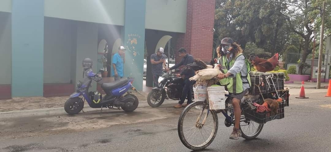 El señor de los patos llega a su destino en Oaxaca