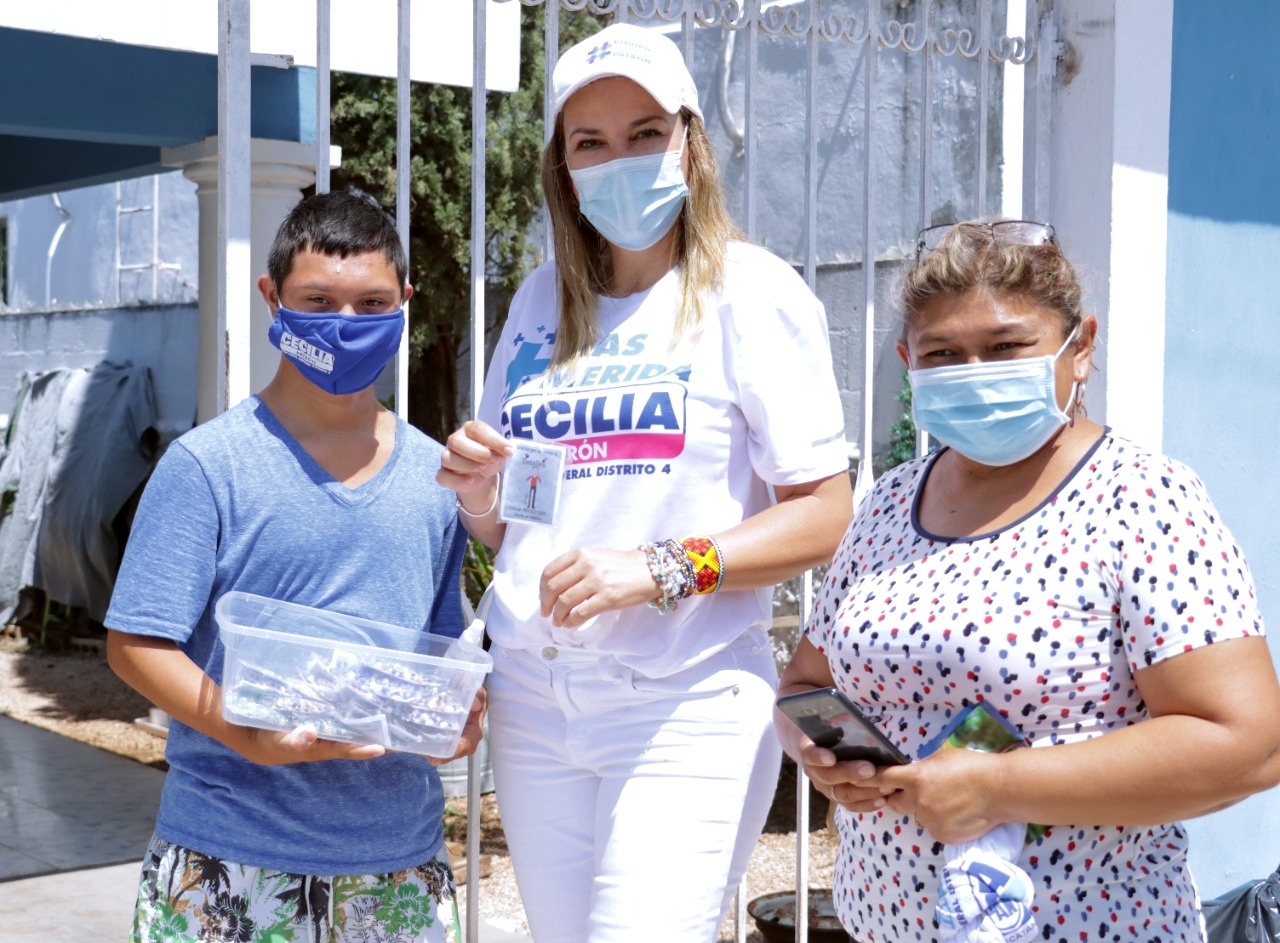 Cecilia Patrón va por más apoyos a personas con discapacidad de todas las edades Cecilia Patrón va por más apoyos a personas con discapacidad de todas las edades