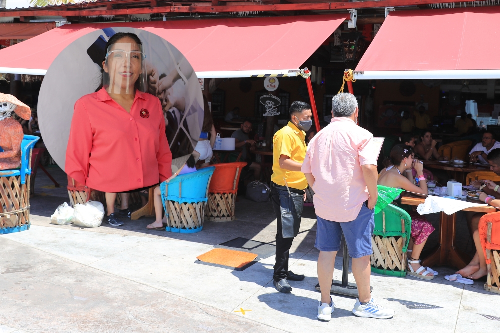 La dirigente en Cancún indicó que es necesario bajar contagios La dirigente en Cancún indicó que es necesario bajar contagios