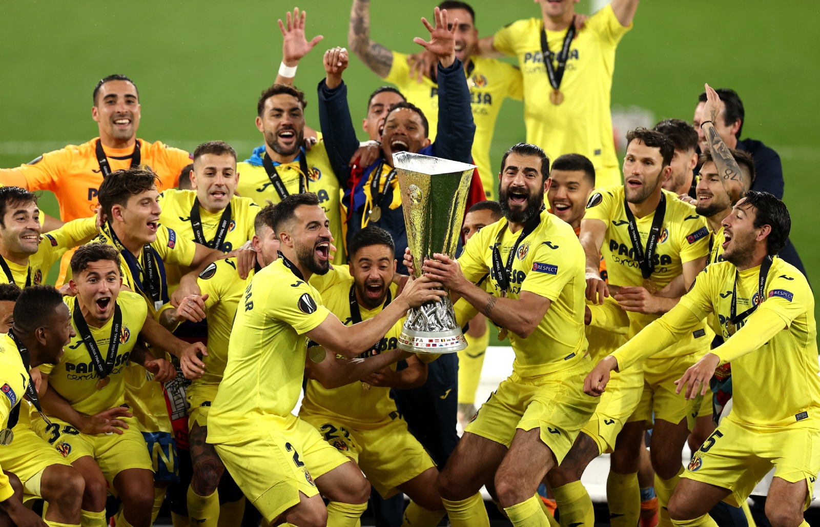 Villarreal se consagró campeón de la Europa League por primera vez en su historia. Villarreal se consagró campeón de la Europa League por primera vez en su historia.