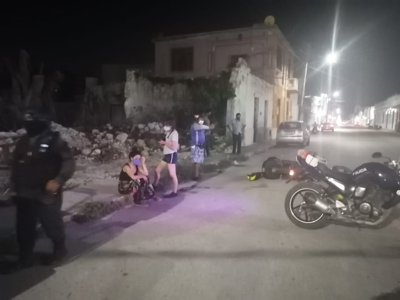 El auto de los turistas había sido rentado