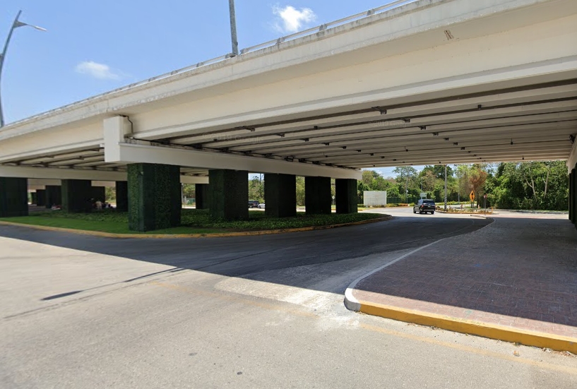 Los hechos se desarrollaron a la altura de este puente