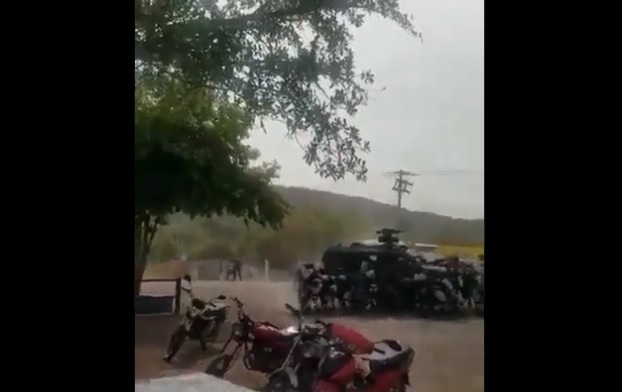 Los elementos de la Guardia Nacional repelieron el ataque tres veces durante la mañana