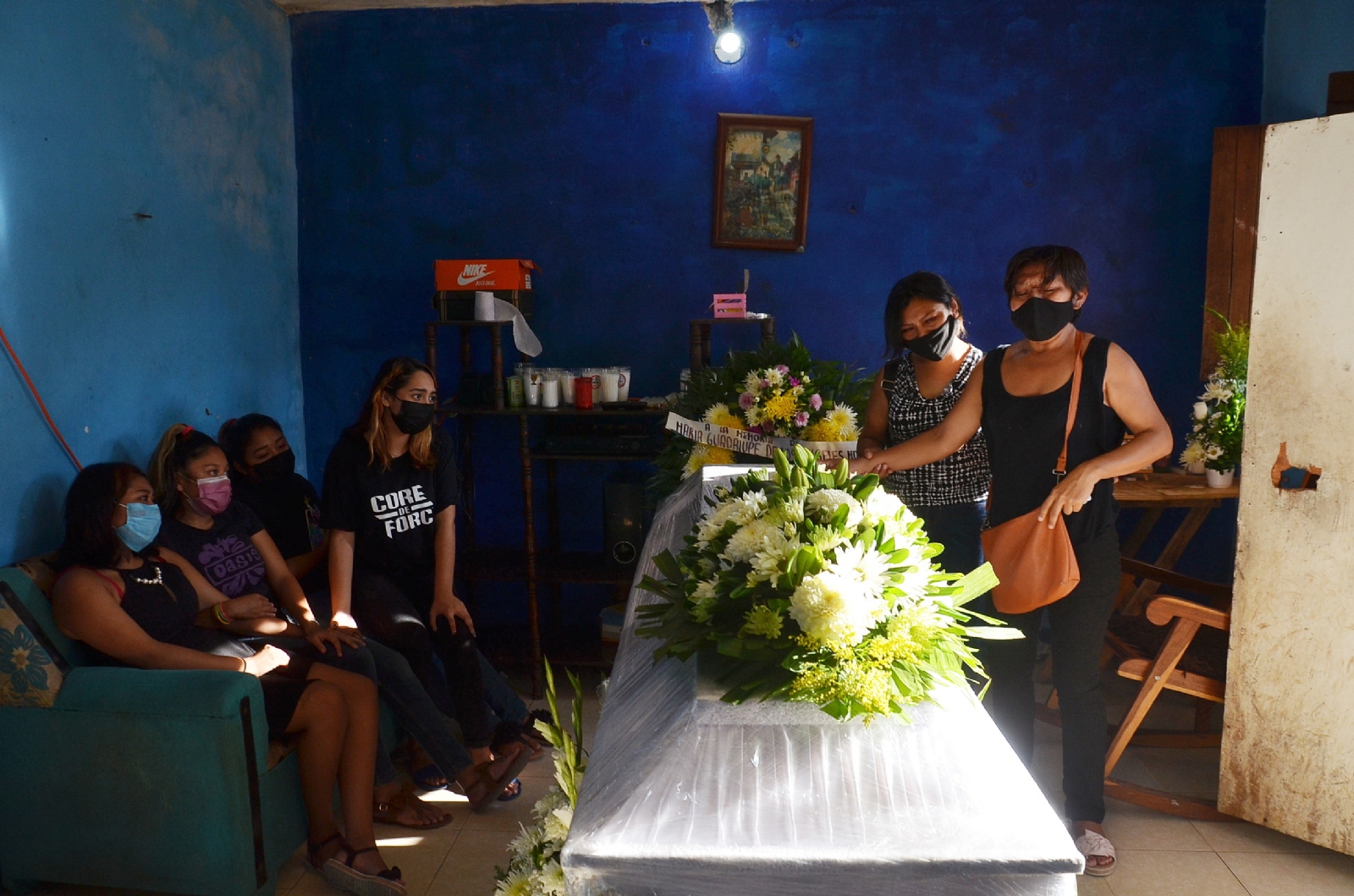 La familia asegura que María muy posiblemente fue asesinada y su cuerpo llevado a tirar a ese parque.