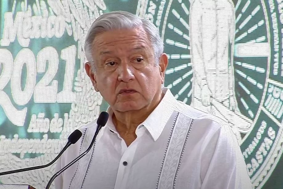 AMLO, durante su conferencia de prensa