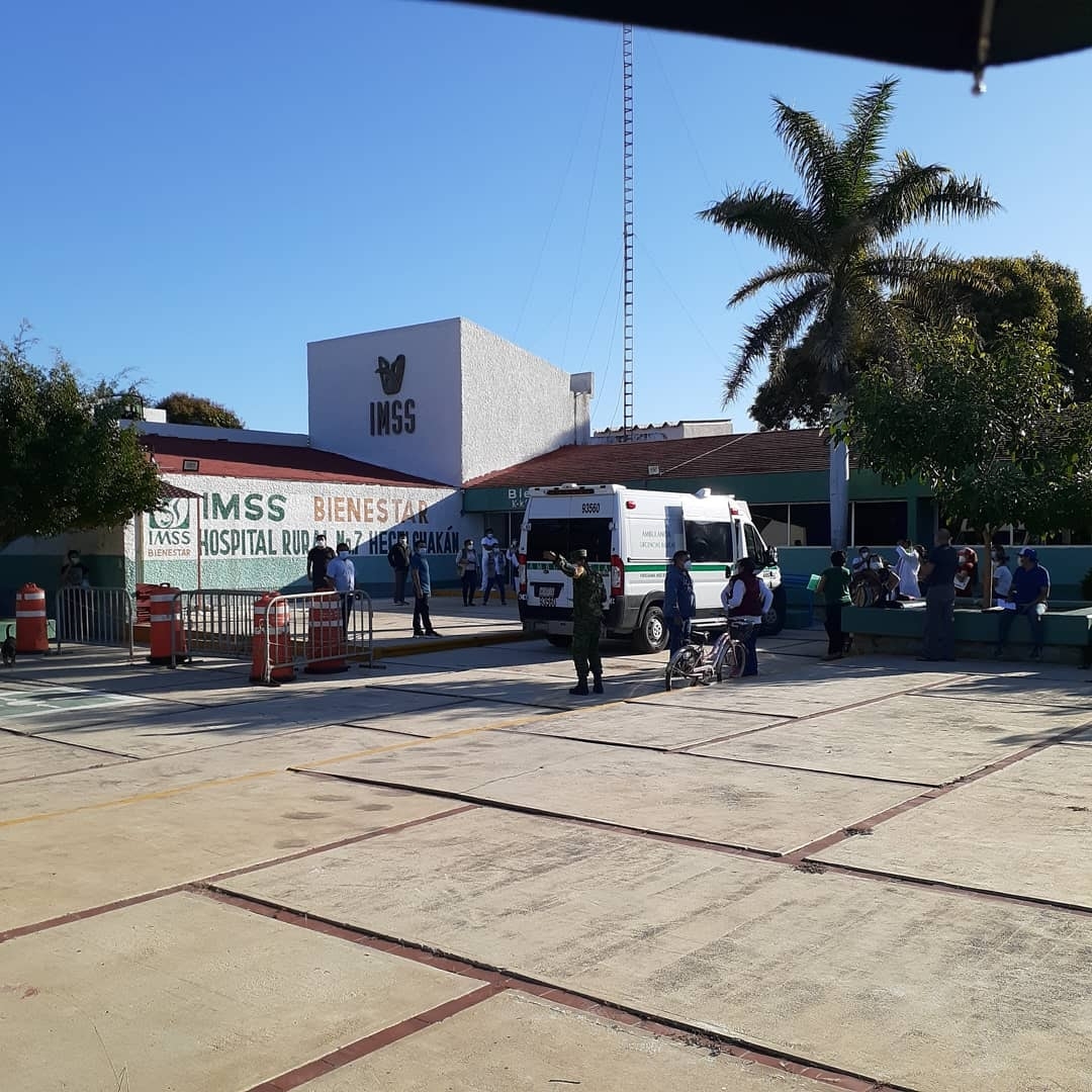 El herido fue remitido al Hospital Rural de Hecelchakán para su atención médica El herido fue remitido al Hospital Rural de Hecelchakán para su atención médica