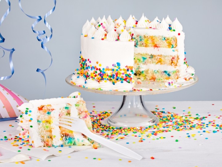 La molestia de 'Lady Chispitas'  fue que el pastel no tenía chispitas para niño y niña