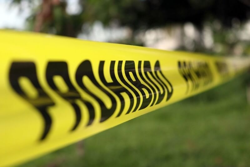 El área fue acordonada por la Policía Municipal de Ticul