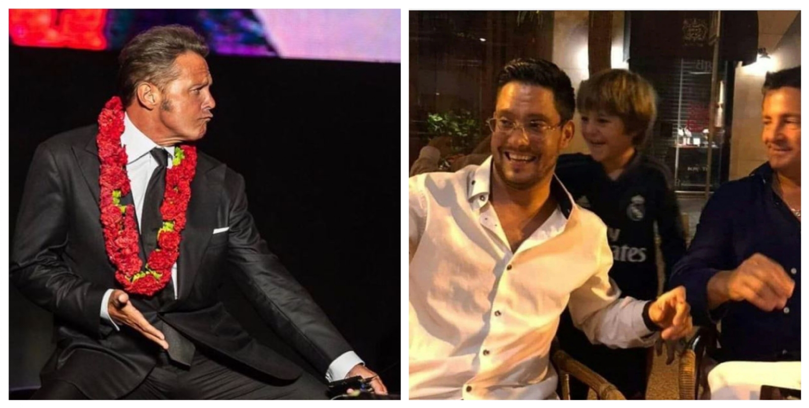 Luis Miguel y Sergio Basteri