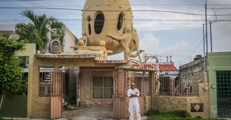 Los arquitectos que dieron vida a estas casas, no se basaron en nada conocido anteriormente y el resultado fue una asombrosa creación