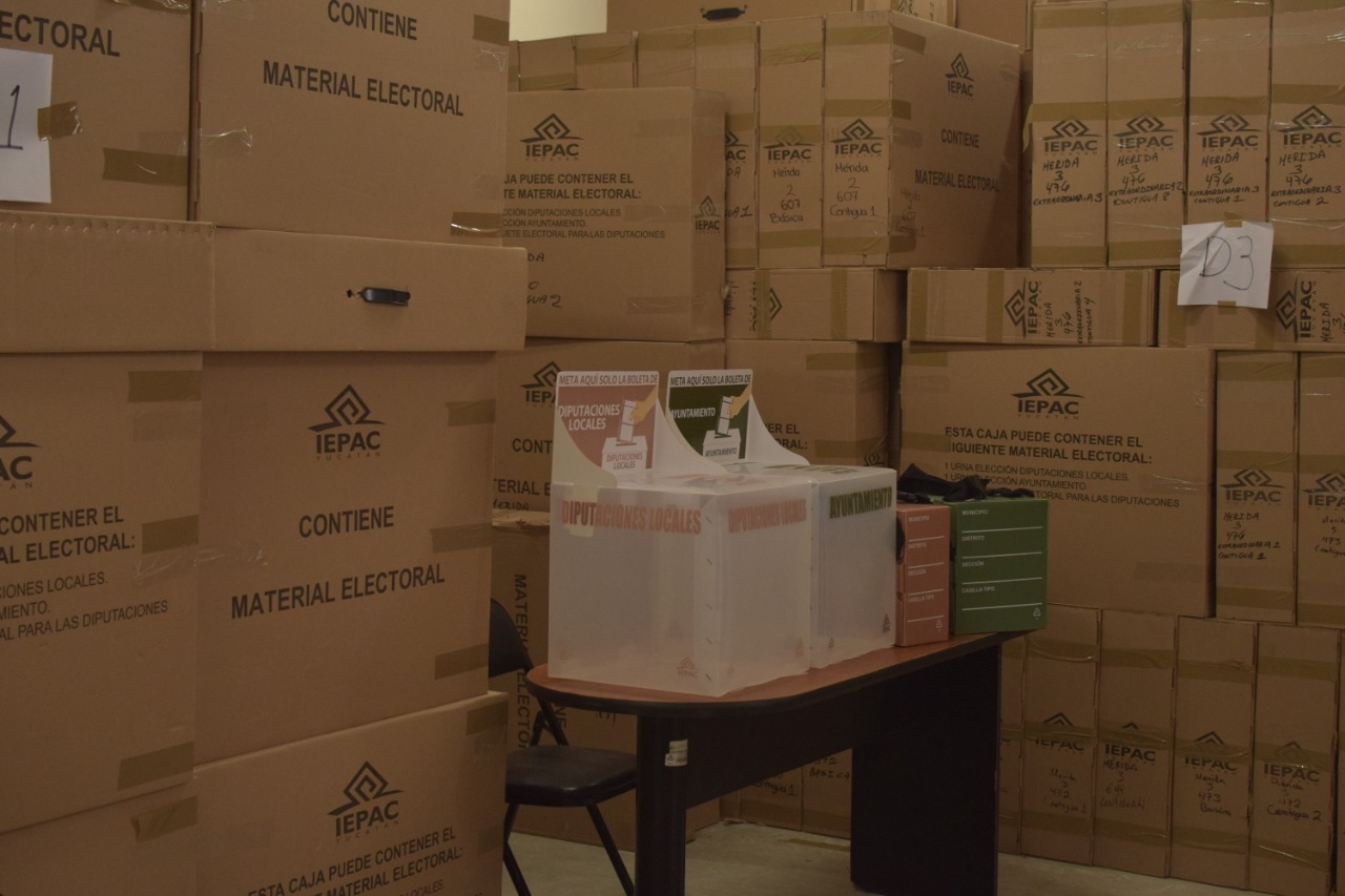 Fue presentada la bodega donde se resguardará el material electoral