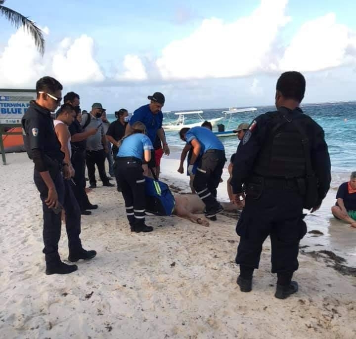 La víctima se encuentra en calidad de desconocido, las autoridades investigan si se trata de un turista local o extranjero