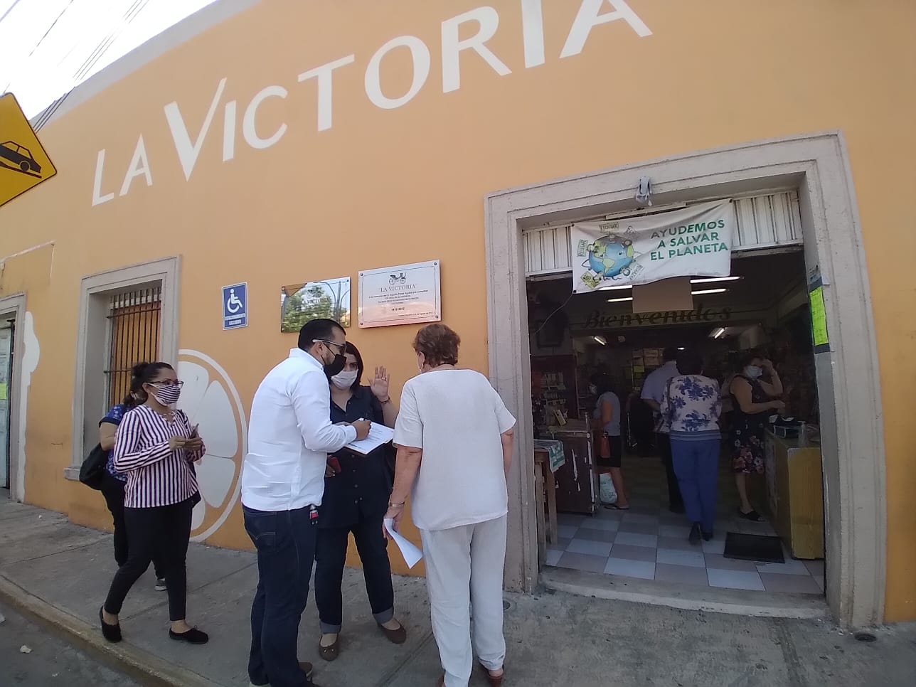 La tienda fue llamada "La Victoria" en honor al carruaje de caballos que tenían los primeros dueños