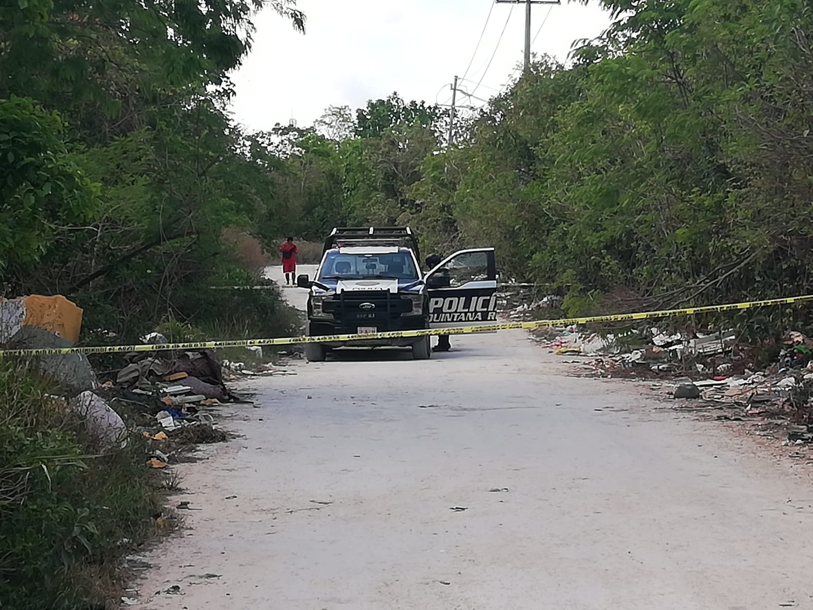 El cuerpo fue encontrado por habitantes de la región 213 de Cancún