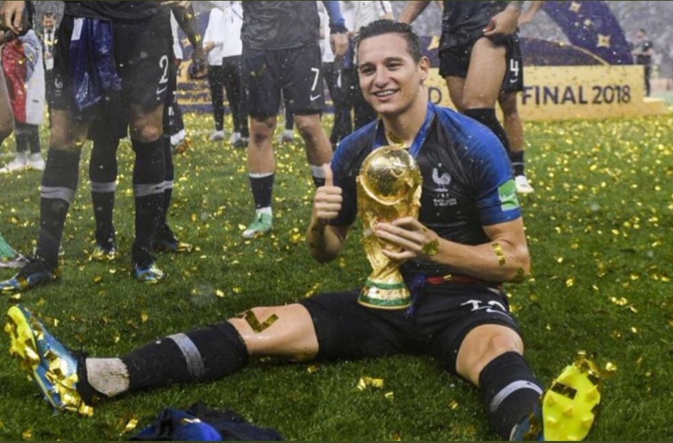 Florian Thauvin fue campeón con Francia en 2018