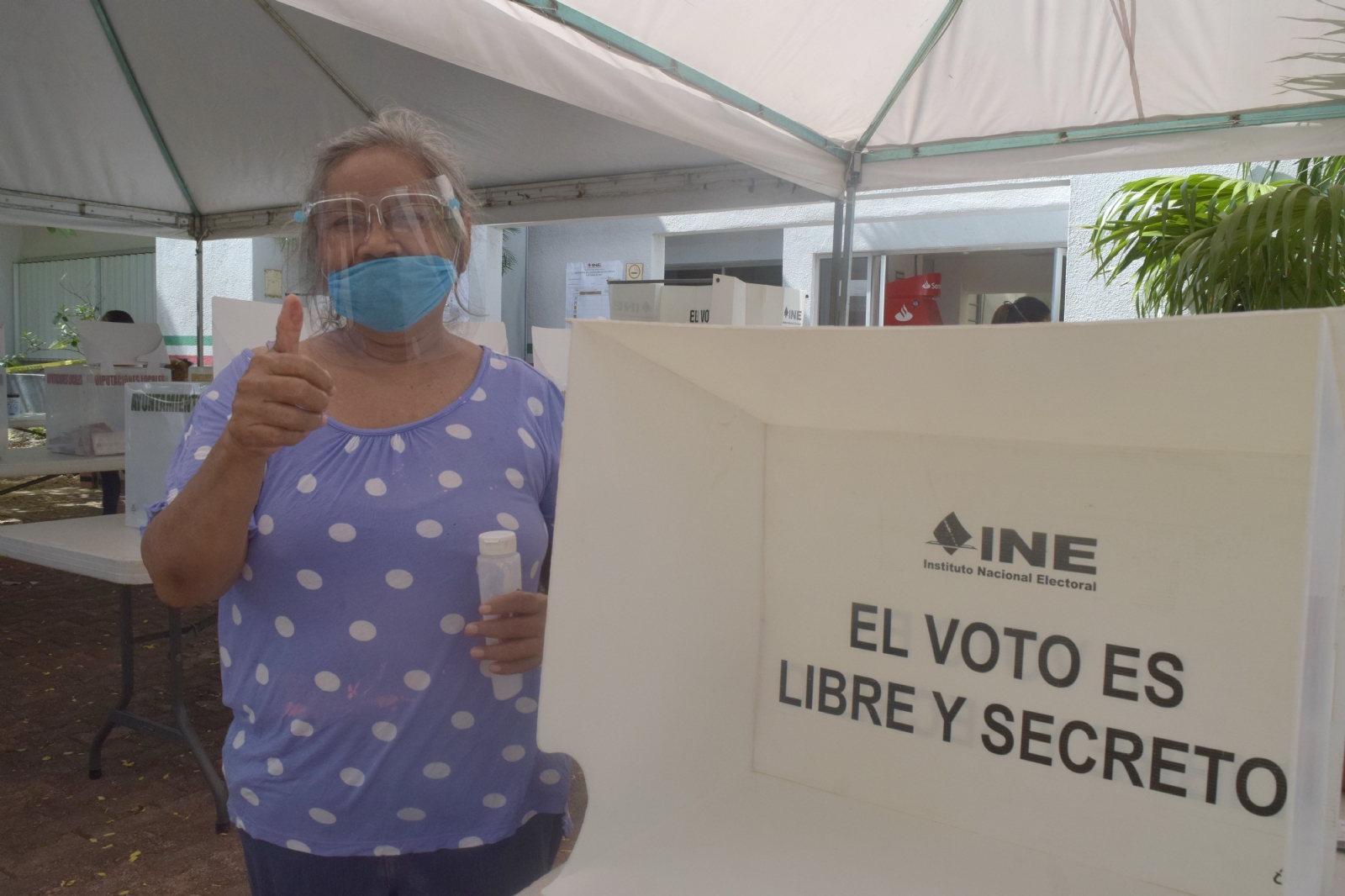 La pandemia influyó en la poca participación de votantes La pandemia influyó en la poca participación de votantes