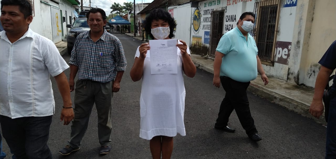 Ángela Cámara se certifica como la próxima presidenta municipal de Palizada