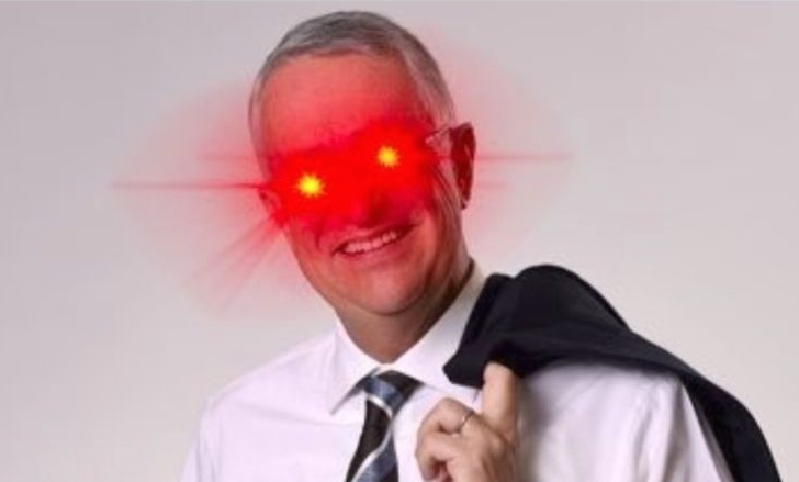 ¿Por qué Salinas Pliego se puso ojos láser en su foto de perfil?