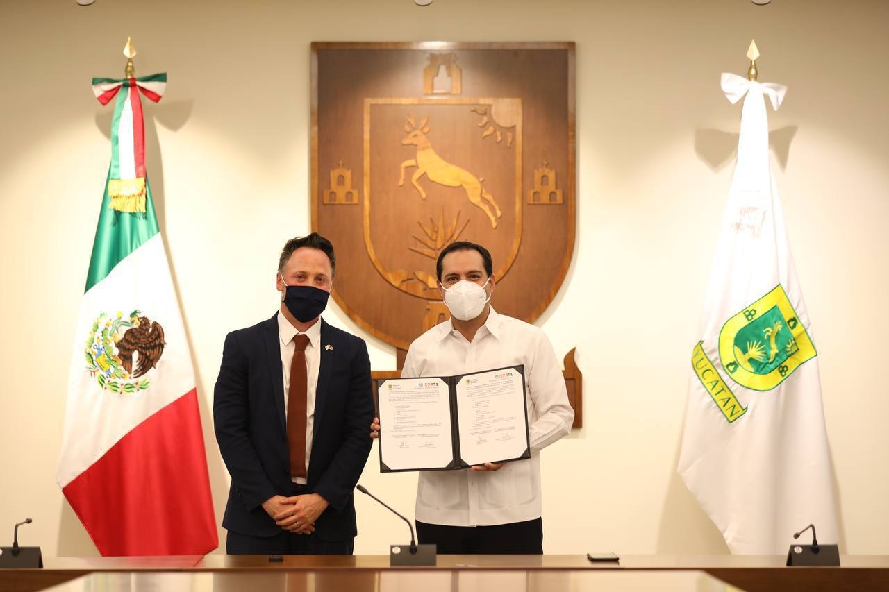 Yucatán e Israel firman acuerdo de cooperación para intercambio de inversiones y tecnología