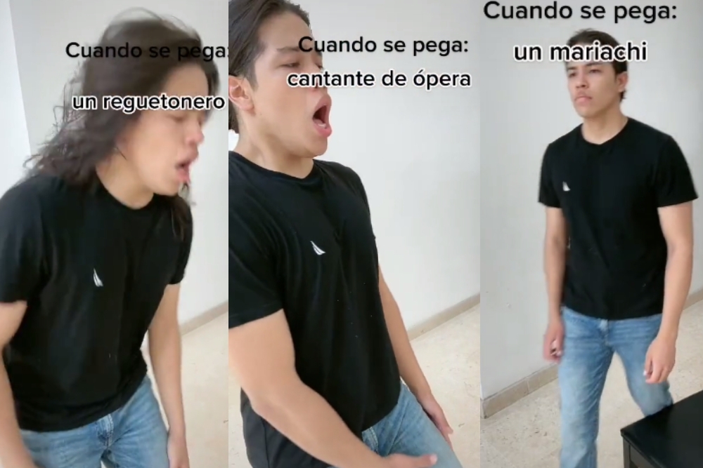 El usuario buscó una manera cómica para podernos imaginar cómo se oirían los gritos al momento del golpe El usuario buscó una manera cómica para podernos imaginar cómo se oirían los gritos al momento del golpe