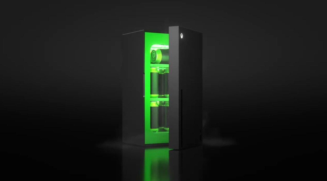 Microsoft describió el Xbox Mini Frigde como "el refrigerador más poderoso del mundo"