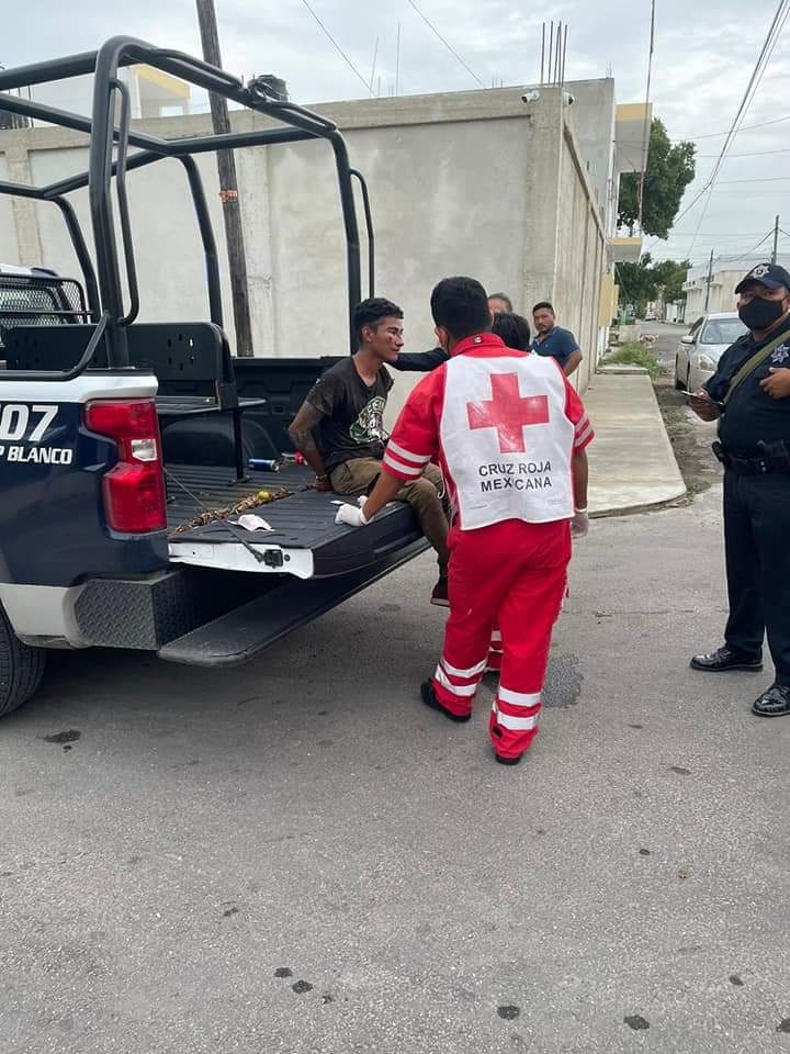 Los hechos ocurrieron en las calles Chicozapote con Caobas en Chetumal Los hechos ocurrieron en las calles Chicozapote con Caobas en Chetumal