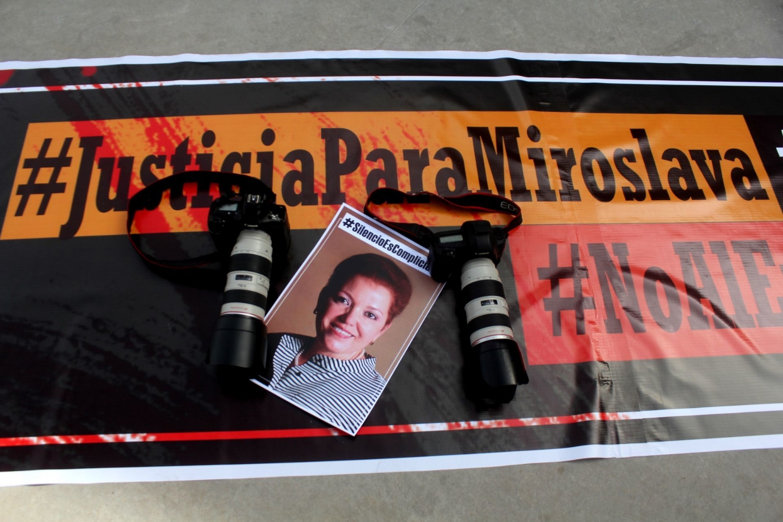 Varios periodistas han pedido justicia para el caso desde hace años