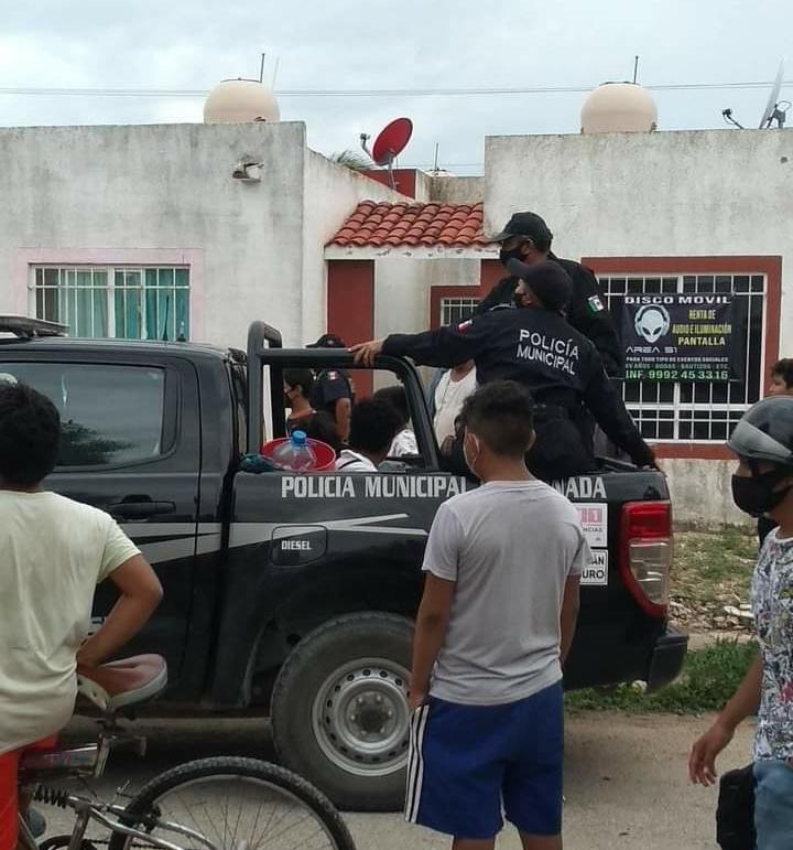 Vecinos de Kanasín atrapan a seis ladrones “con las manos en la masa”