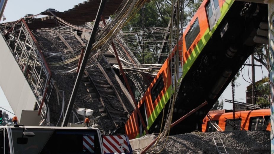 El 3 de mayo se cumple un año del colapso de tramo elevado de la L12. Foto: Twitter
