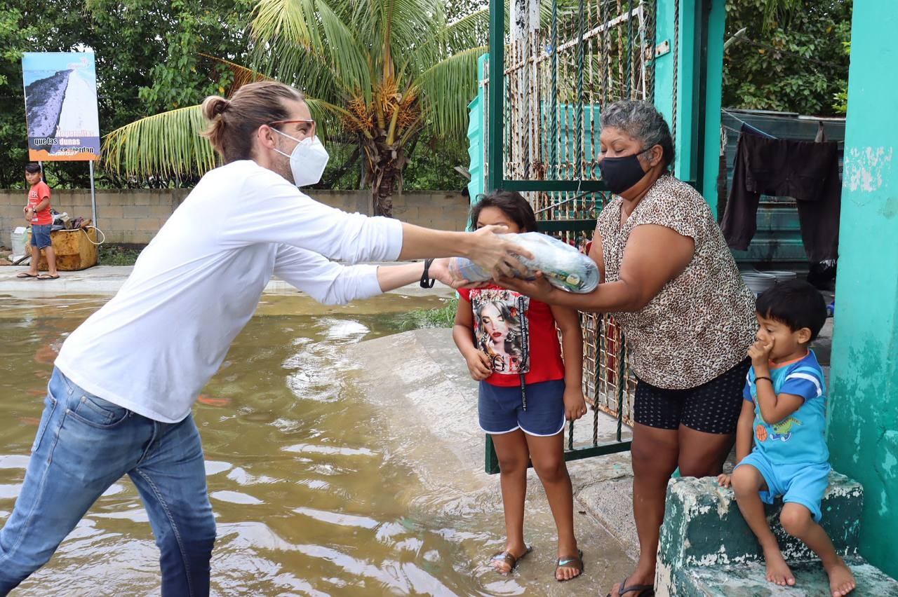 500 paquetes alimentarios fueron entregados