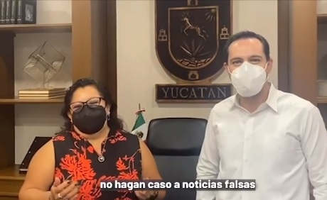 Doña Vicky pidió a la ciudadanía a no caer en noticias falsas