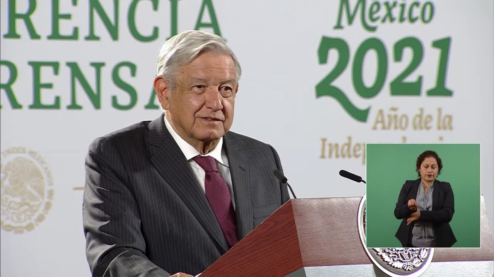El jefe del Ejecutivo Federal indicó que sólo viajará por hoy