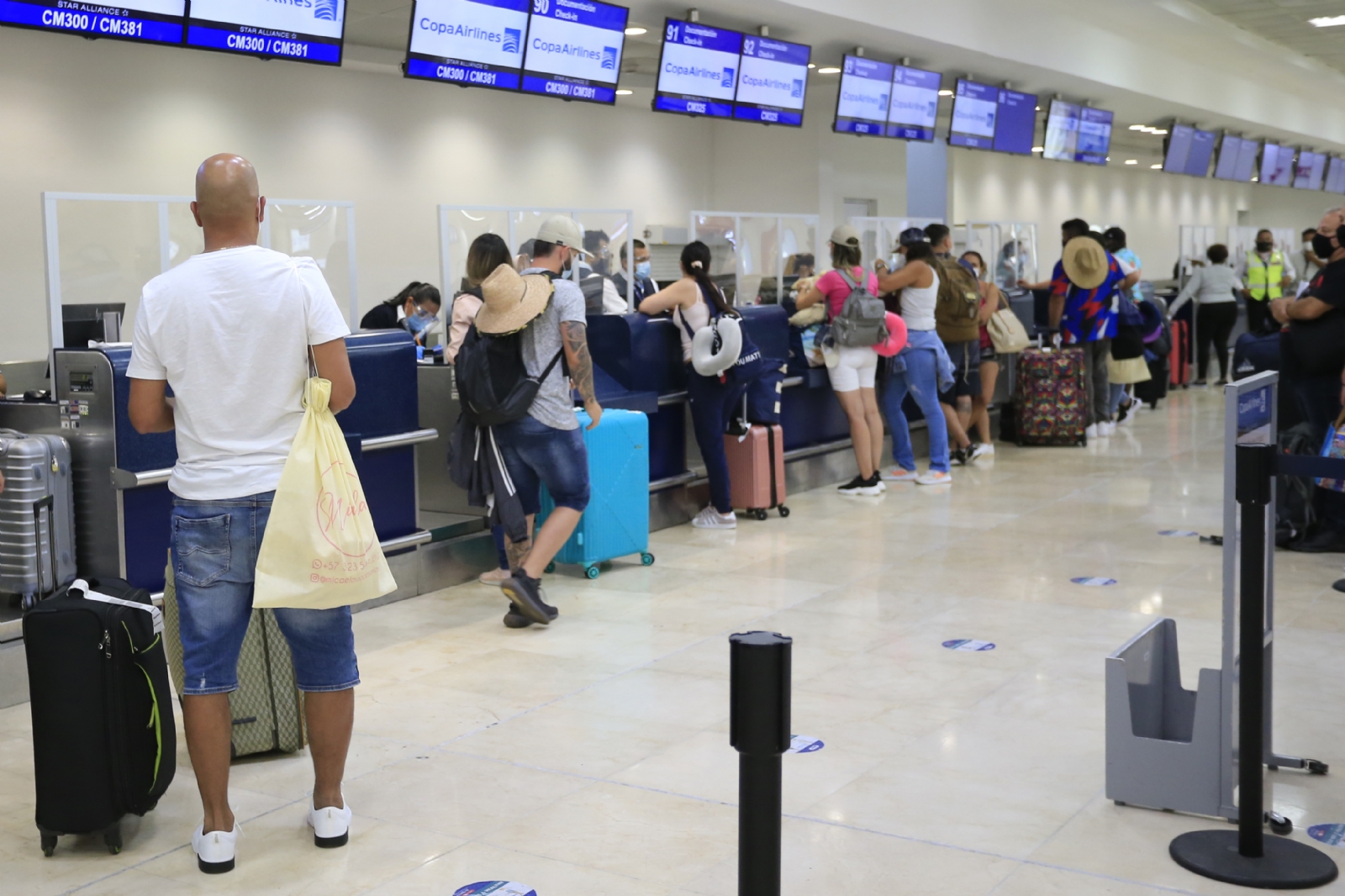 La línea aérea es de las más utilizadas por ciudadanos sudamericanos para ingresar a Quintana Roo